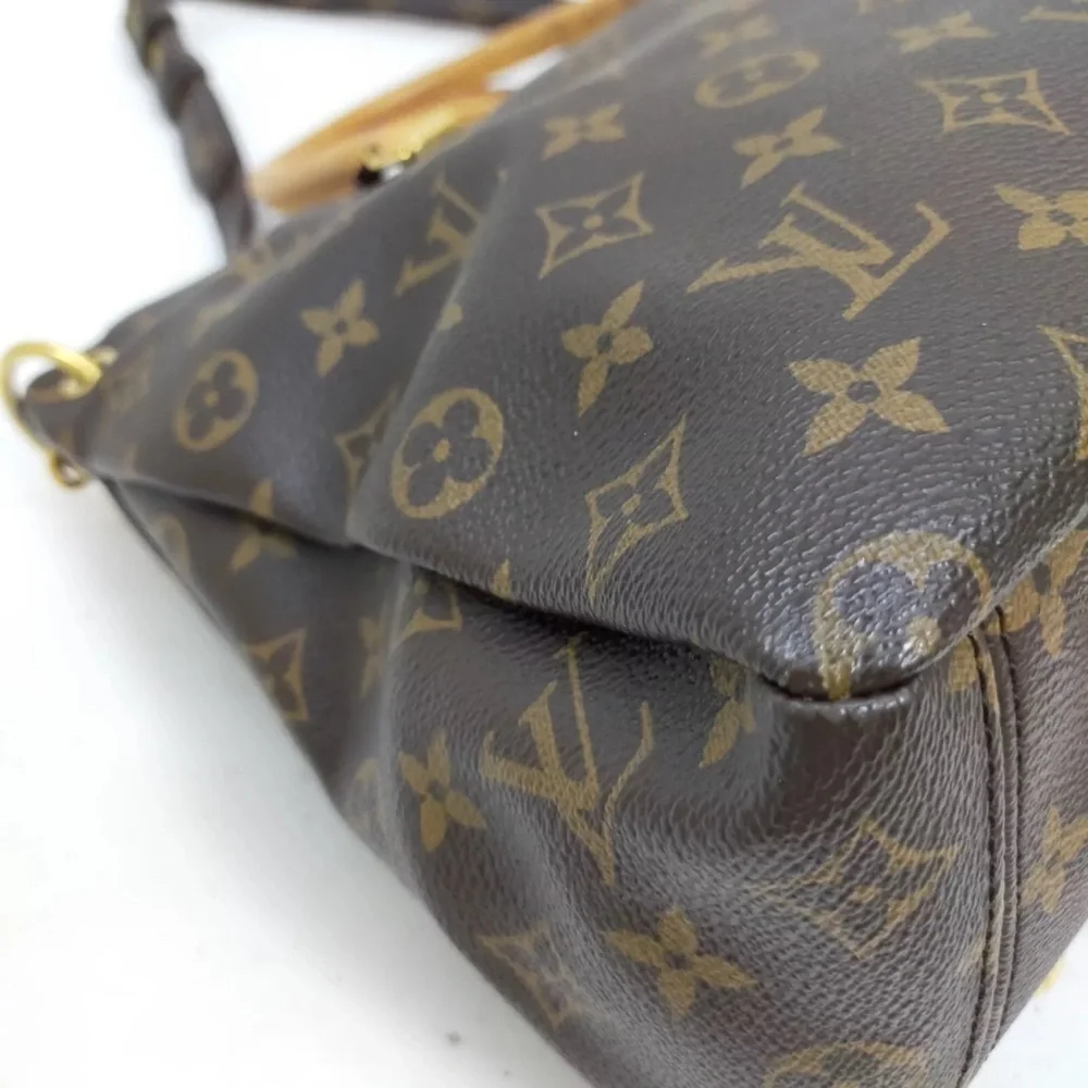Louis Vuitton LV Hand Bag Pallas Brown Monogram